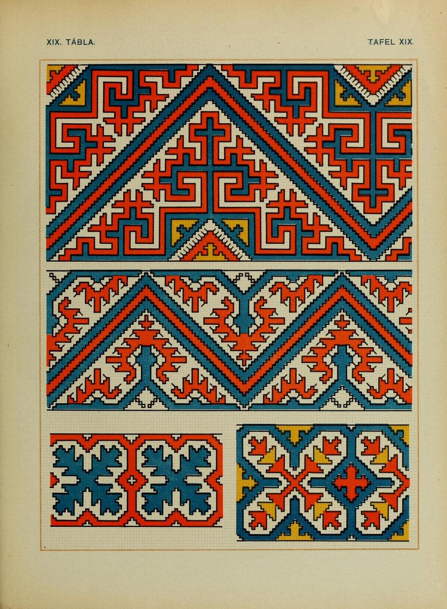Hungarian Embroidery Patterns Smithsonianlibraries On Twitter Siberian Embroidery Patterns In