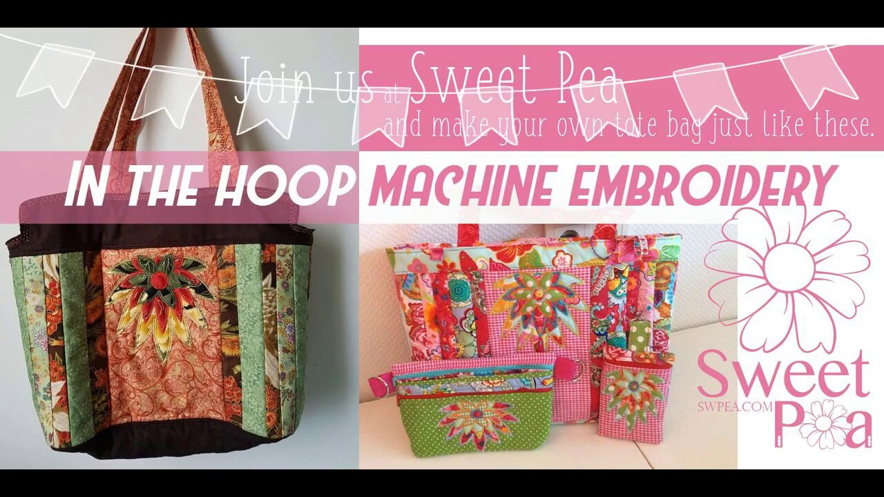 In The Hoop Embroidery Patterns Making Tote Bags With In The Hoop Machine Embroidery Designs