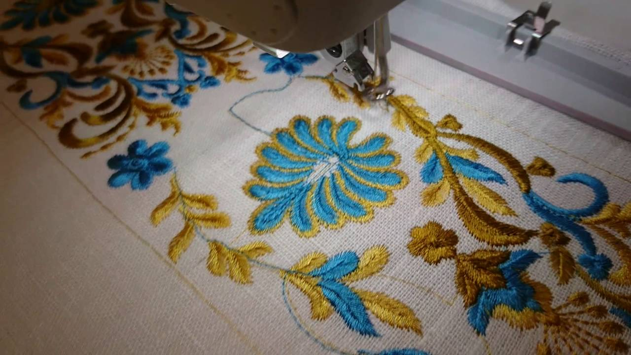 Indian Embroidery Designs Patterns Machine Embroidery Design Indian Border Royal Present Embroidery
