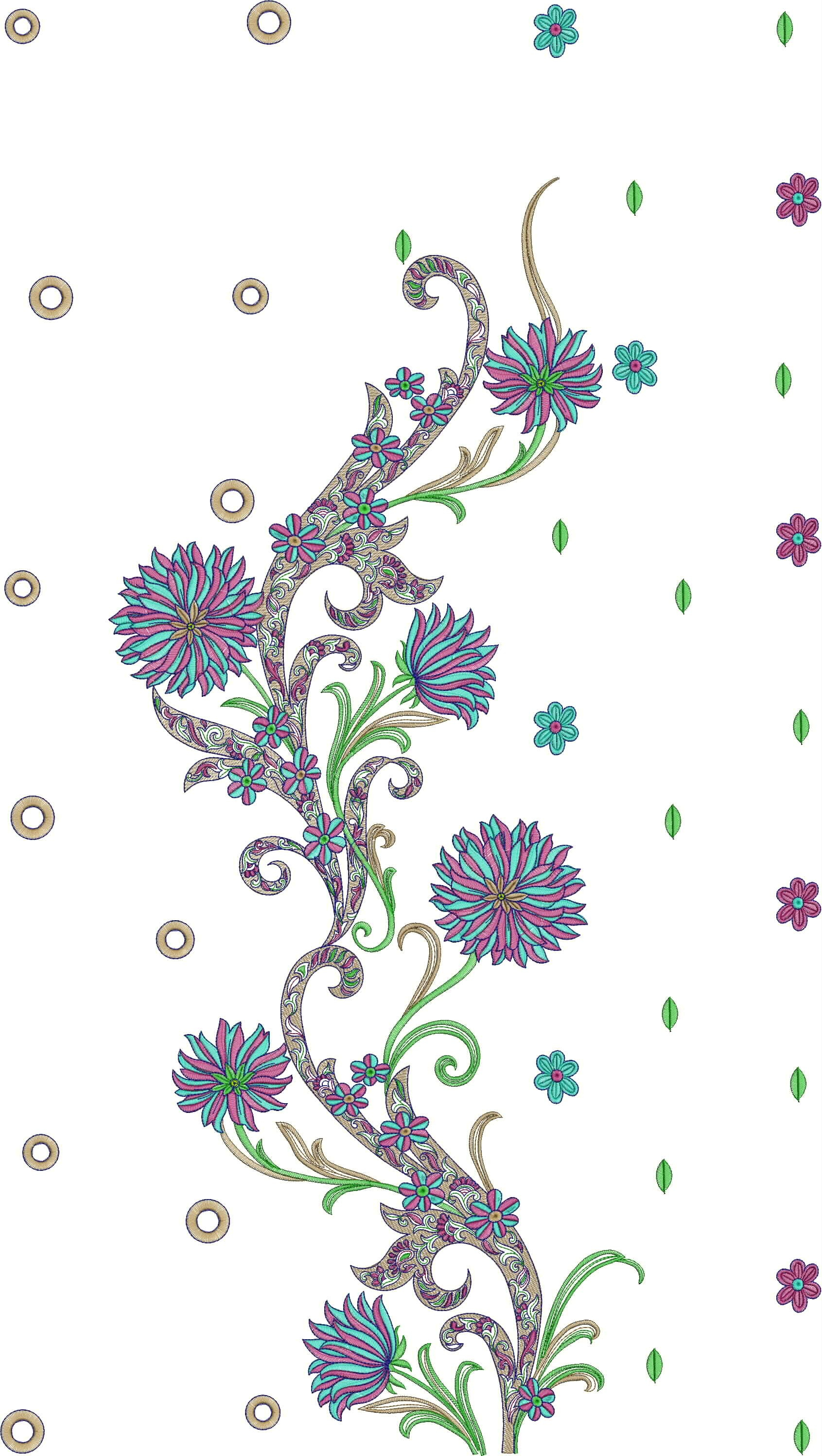 Indian Embroidery Patterns Machine Embroidery Designs 1068 Embroideryshristi
