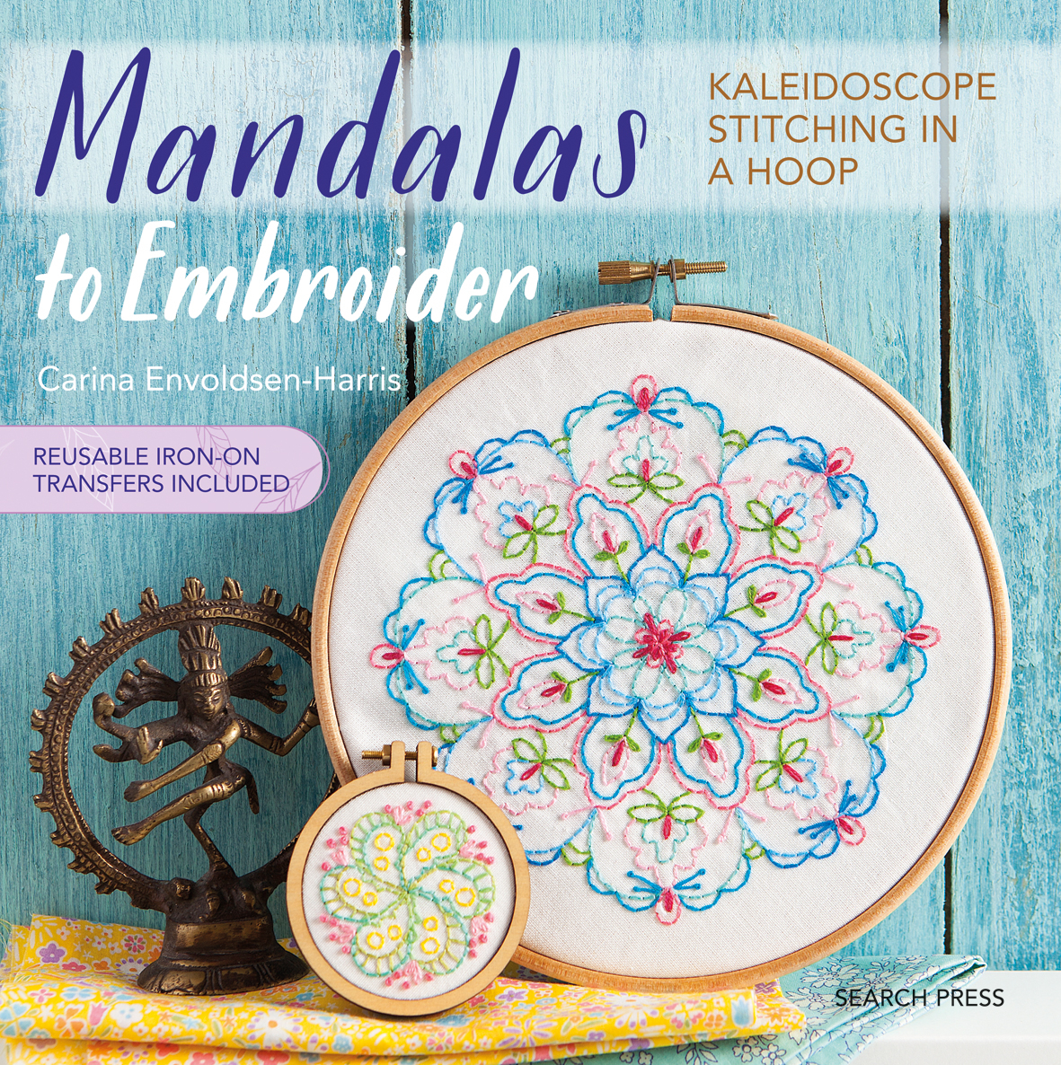 Iron On Transfer Patterns For Embroidery Search Press Mandalas To Embroider Carina Envoldsen Harris