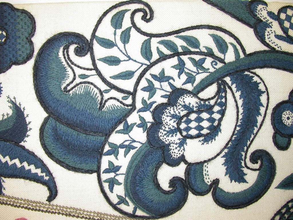 Jacobean Crewel Embroidery Patterns A Brief History Of Jacobean Crewel Embroidery Well Embroidered
