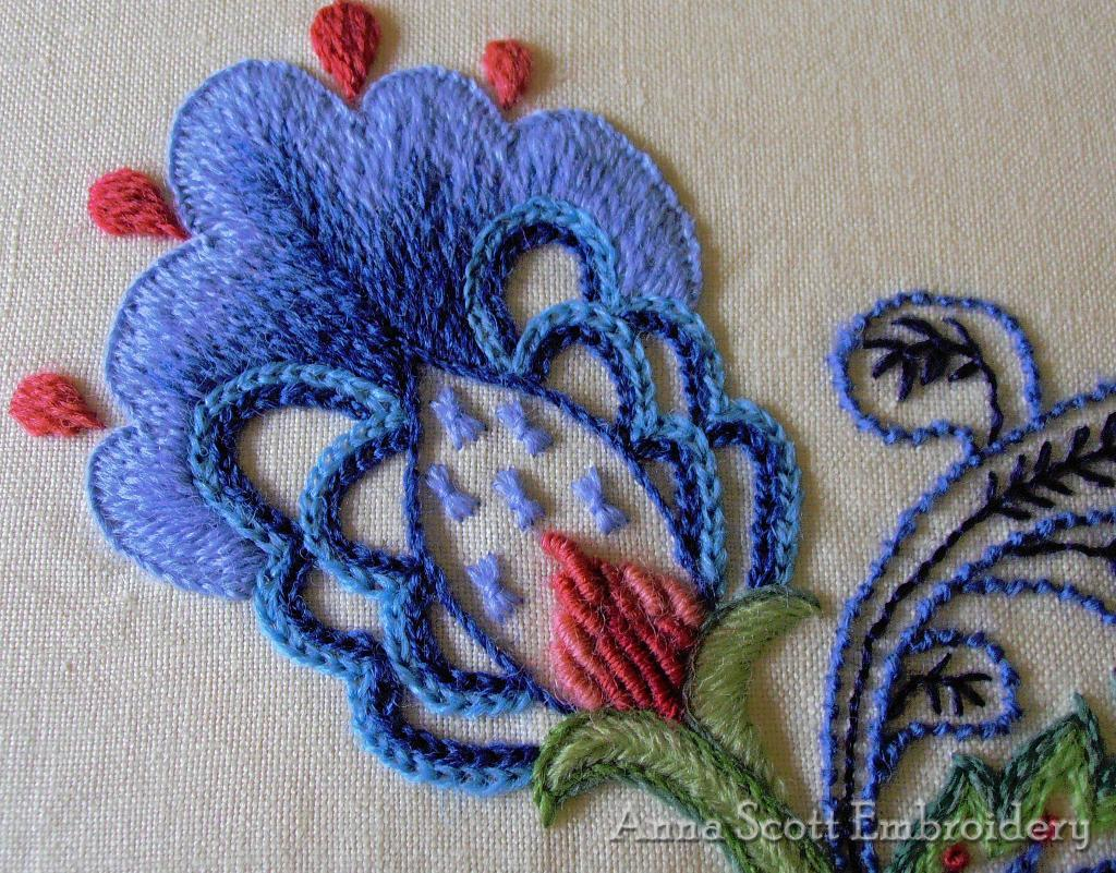 Jacobean Crewel Embroidery Patterns Classic Crewel An Education In Historical Embroidery