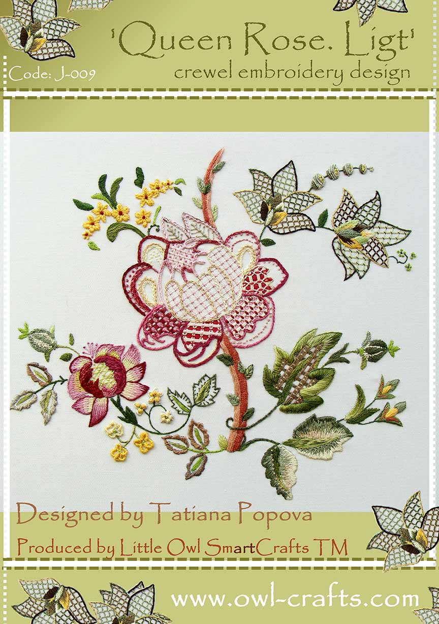 Jacobean Crewel Embroidery Patterns Patterns And Designs For Crewel Embroidery