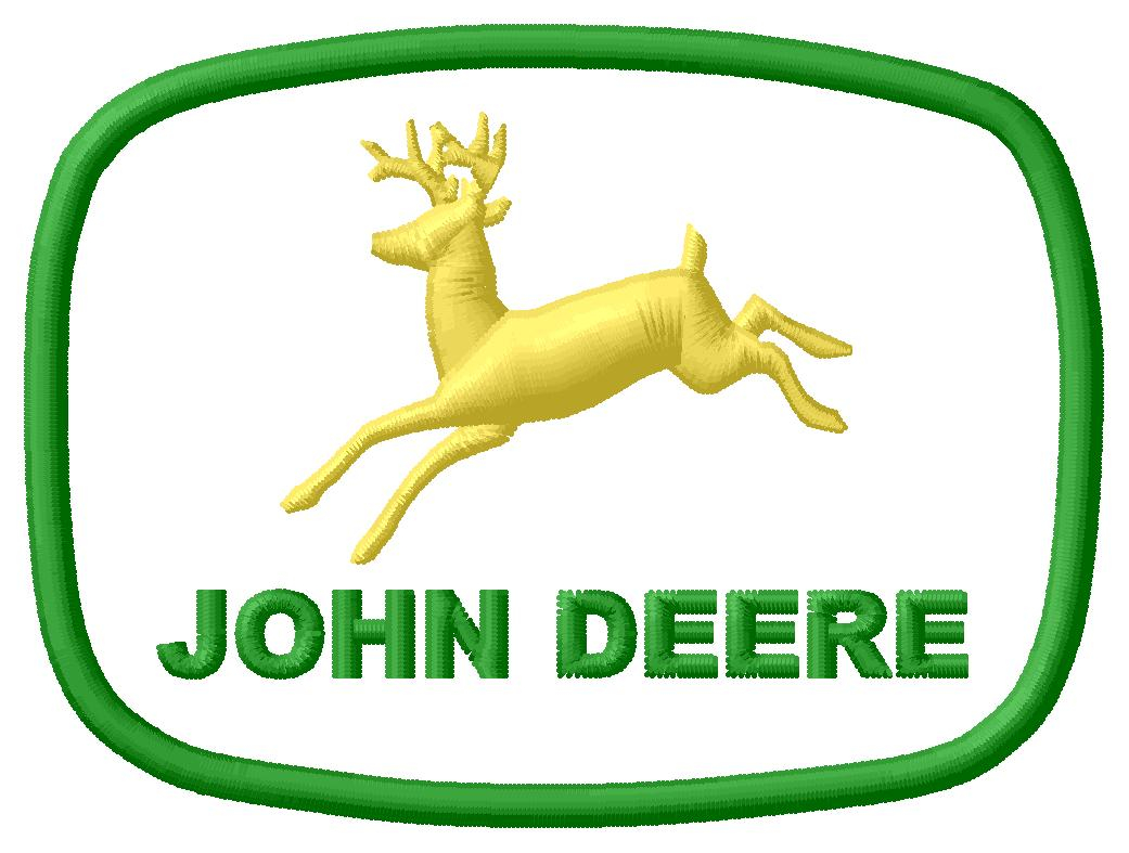 John Deere Embroidery Patterns John Deere Embroidery Design 2 No Fill
