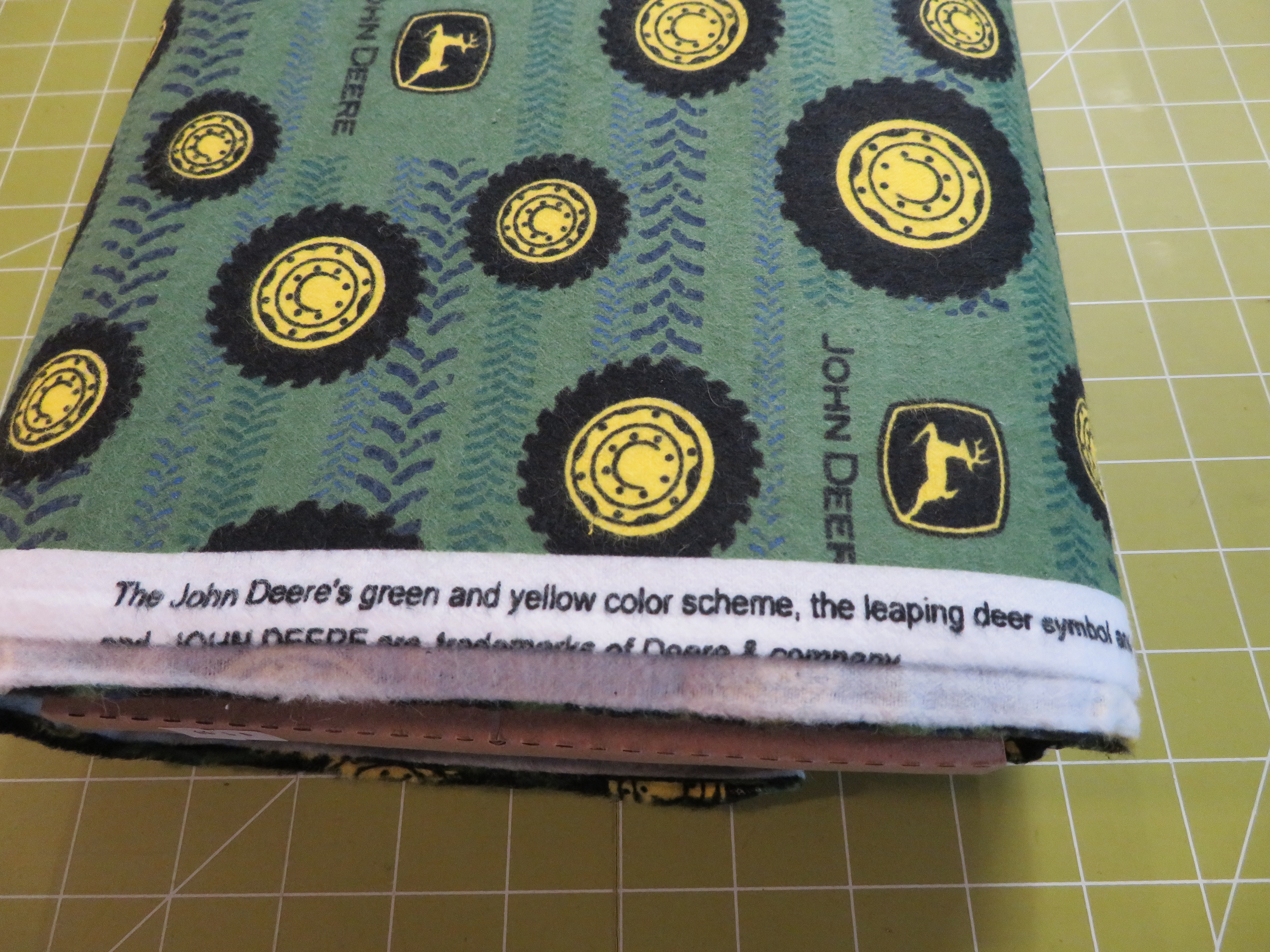 John Deere Embroidery Patterns John Deere Flannel