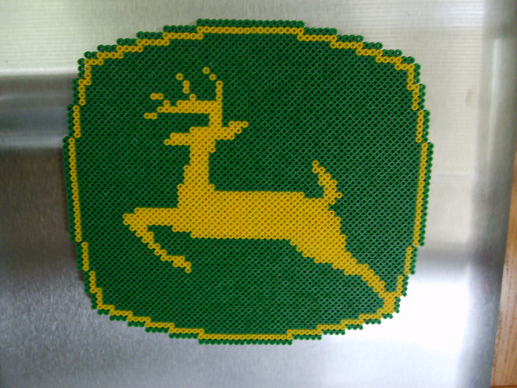 John Deere Embroidery Patterns John Deere Logo For My Dad For Fathers Day Shane Flickr