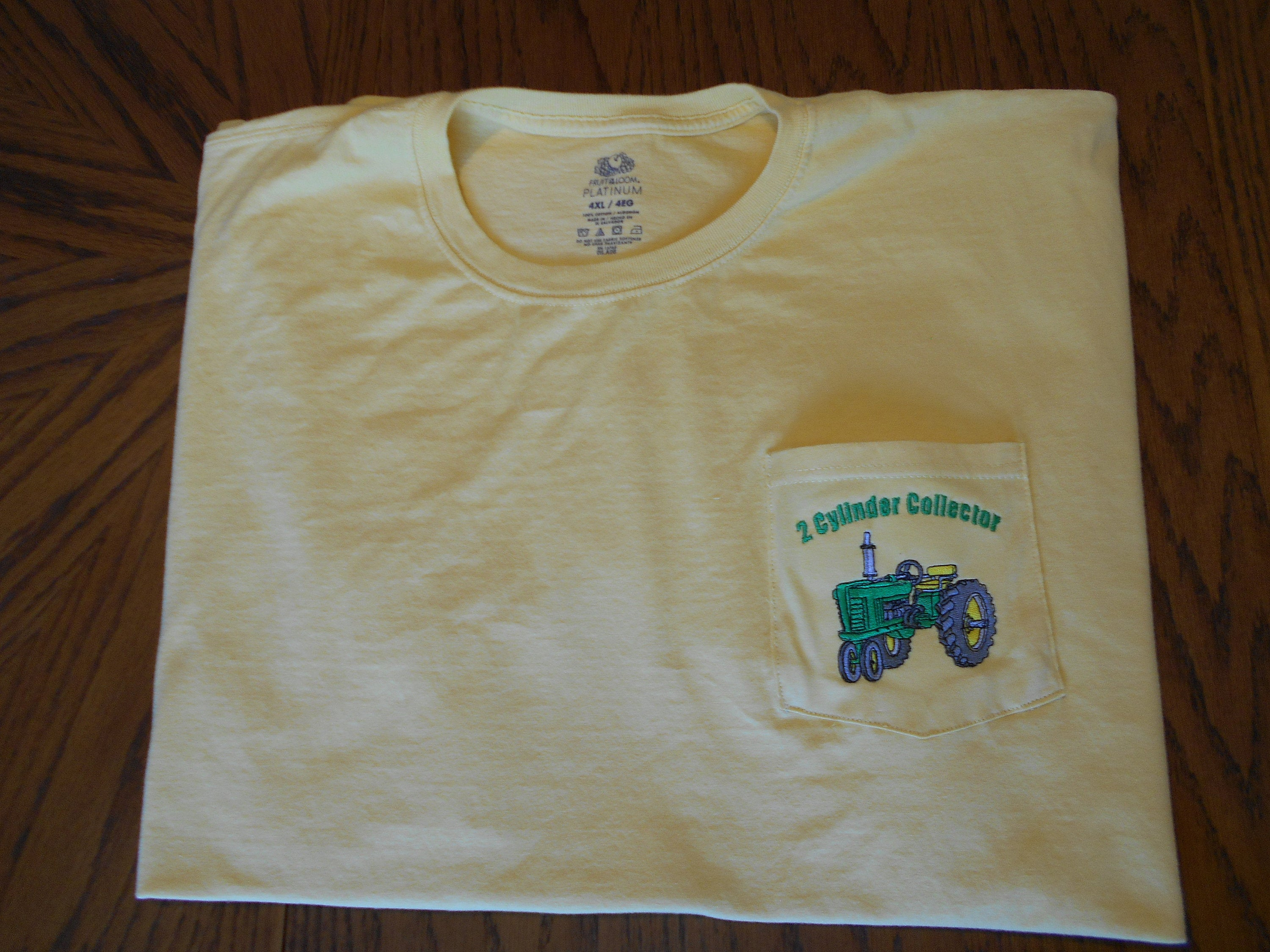 John Deere Embroidery Patterns New Listing Mens Ss T Shirt Machine Embroidery John Deere Design Size 4xl