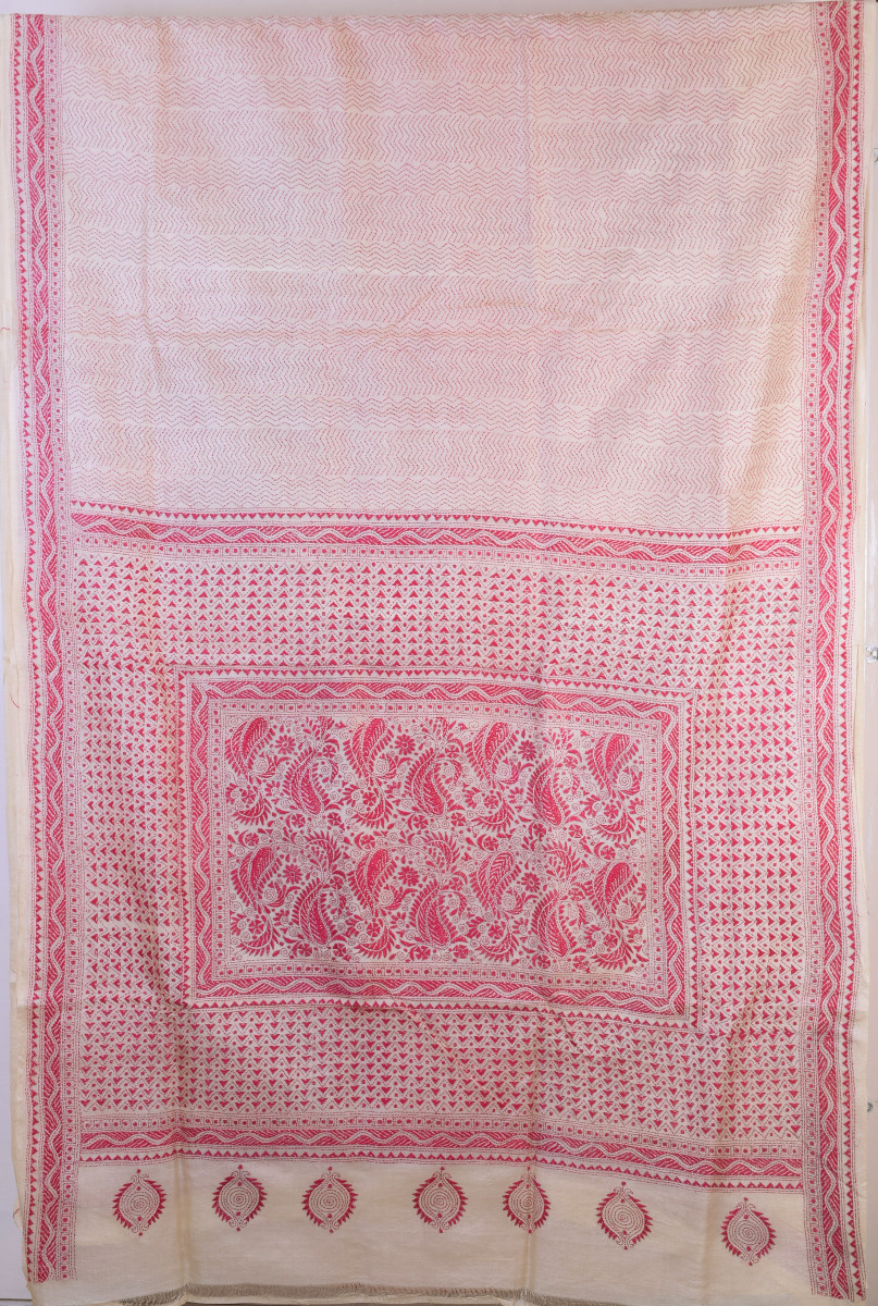 Kantha Work Embroidery Patterns Buy Handloom Ladies Cotton And Silk Dress Materials Wwwweavelandin