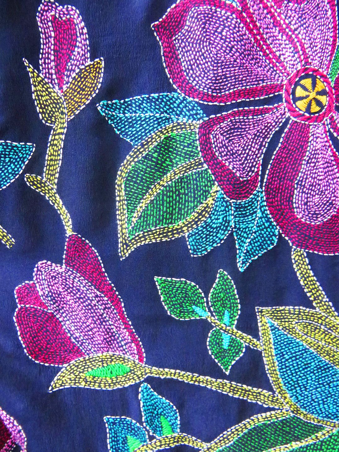 Kantha Work Embroidery Patterns Kantha Stitch Embroidery Colouricious Holidays