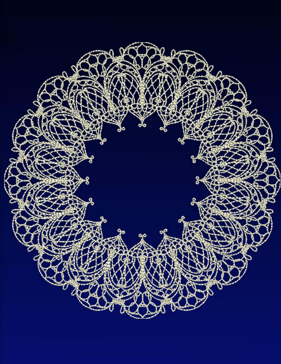 Machine Embroidery Lace Patterns Grandmas Doilies For A Modern World Machine Embroidery Designs