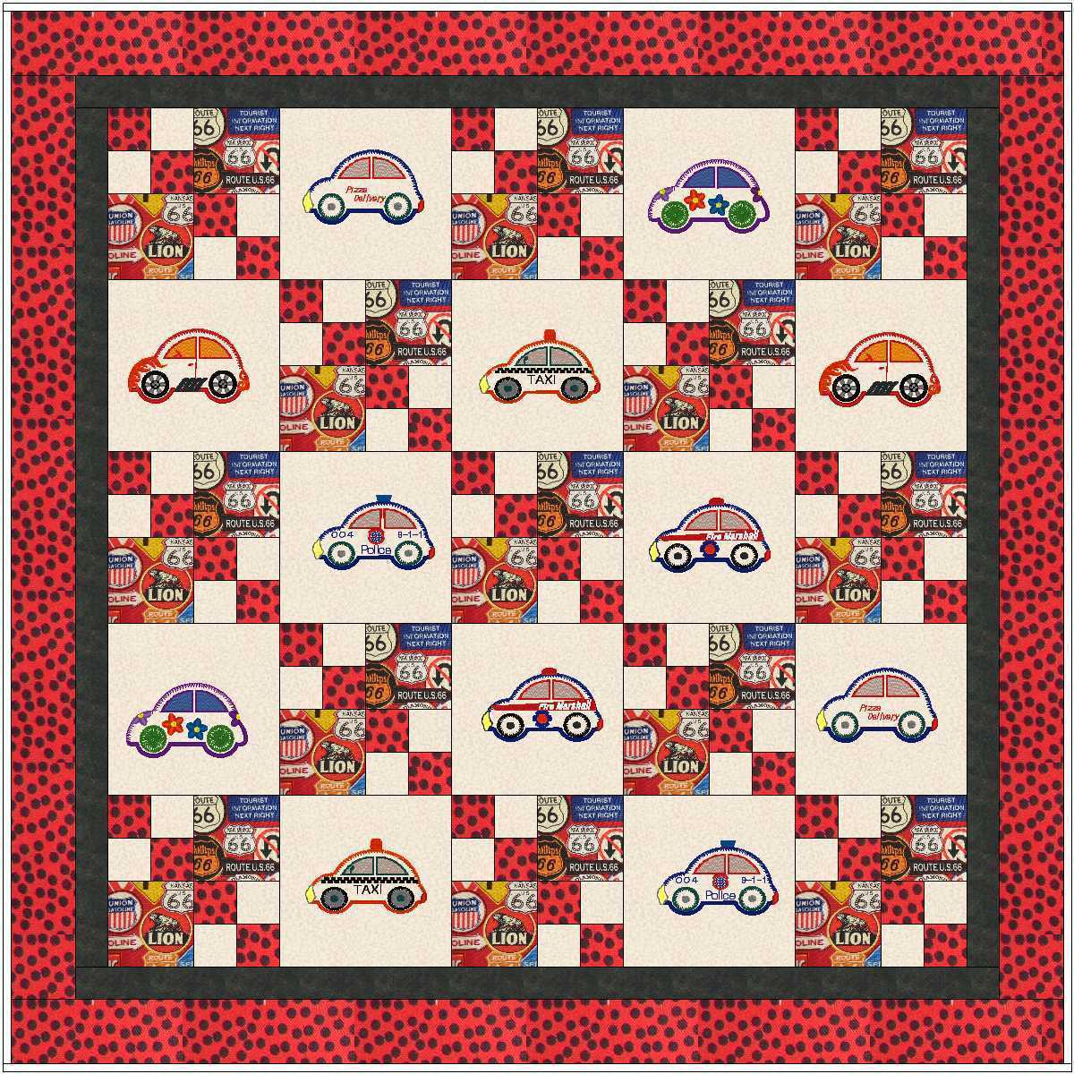 Machine Embroidery Quilt Patterns Cute Car Machine Embroidery Ba Quilt Accuquilt Patterns Empoto