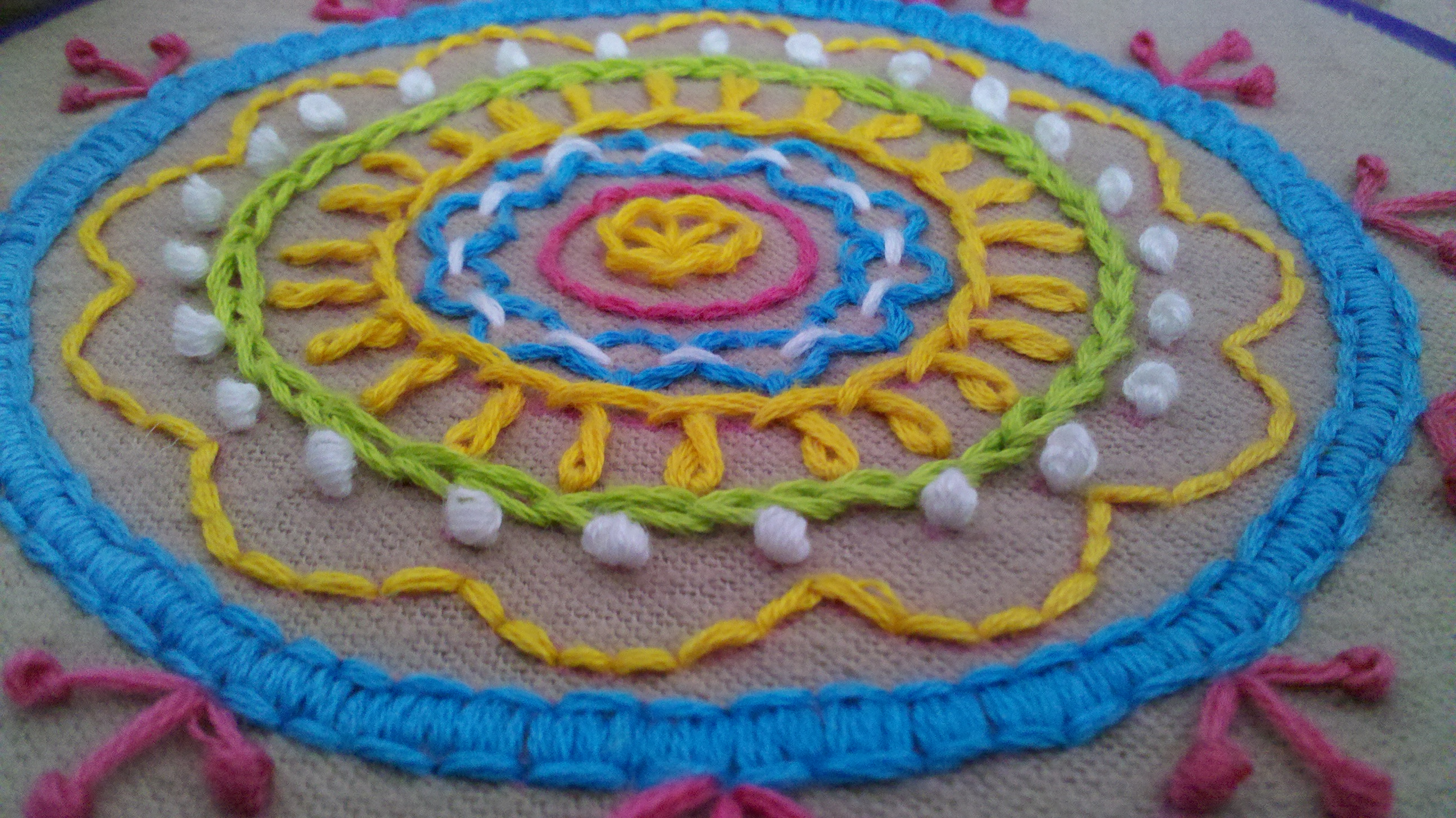 Mandala Embroidery Patterns Mandala Sharp Curve Stitching