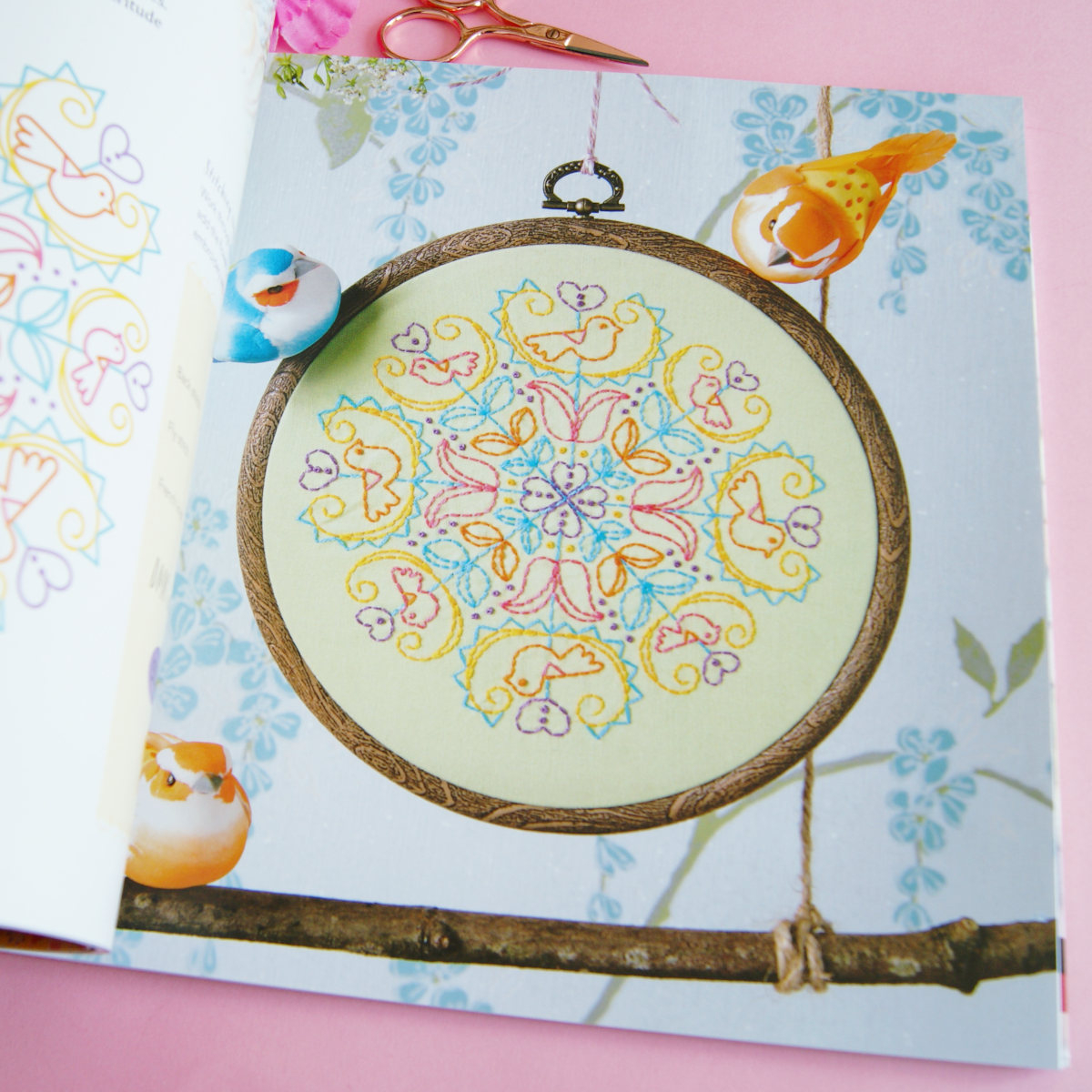 Mandala Embroidery Patterns Mandalas To Embroider Signed Book Polka Bloom