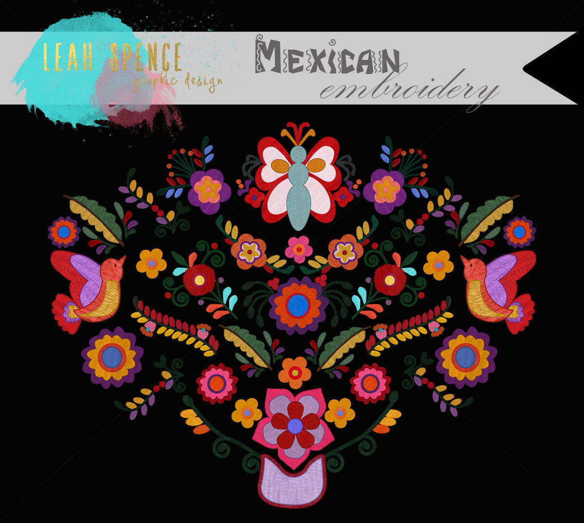 Mexican Embroidery Patterns Mexican Embroidery Clipart