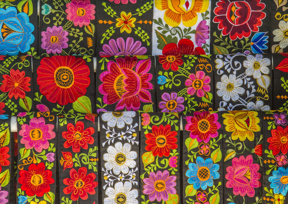Mexican Embroidery Patterns Textiles From Around The World You Can Bring Home From Your Travels