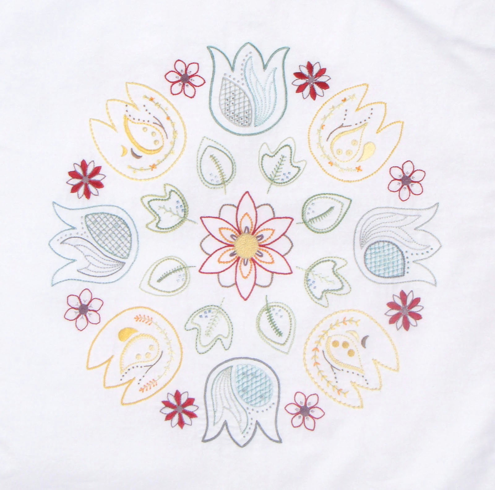 Modern Embroidery Patterns Pollen Modern Hand Embroidery Pattern Modern Embroidery Embroidery Patterns Spring Flowers Leaves Embroidery Pdf Pdf Pattern