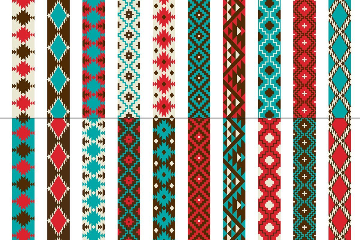 Native American Embroidery Patterns Native American Border Patterns Melissa Held Designs