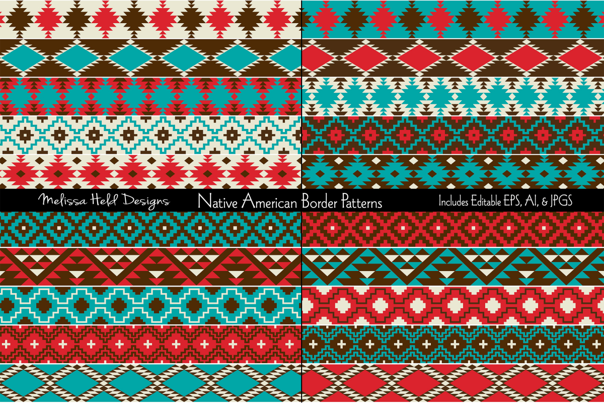 Native American Embroidery Patterns Native American Border Patterns
