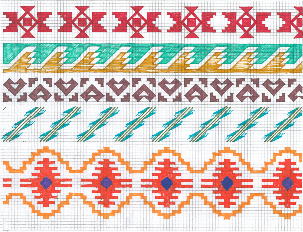 Native American Embroidery Patterns Native Pattern Cross Stitch Native American Patterns That Flickr