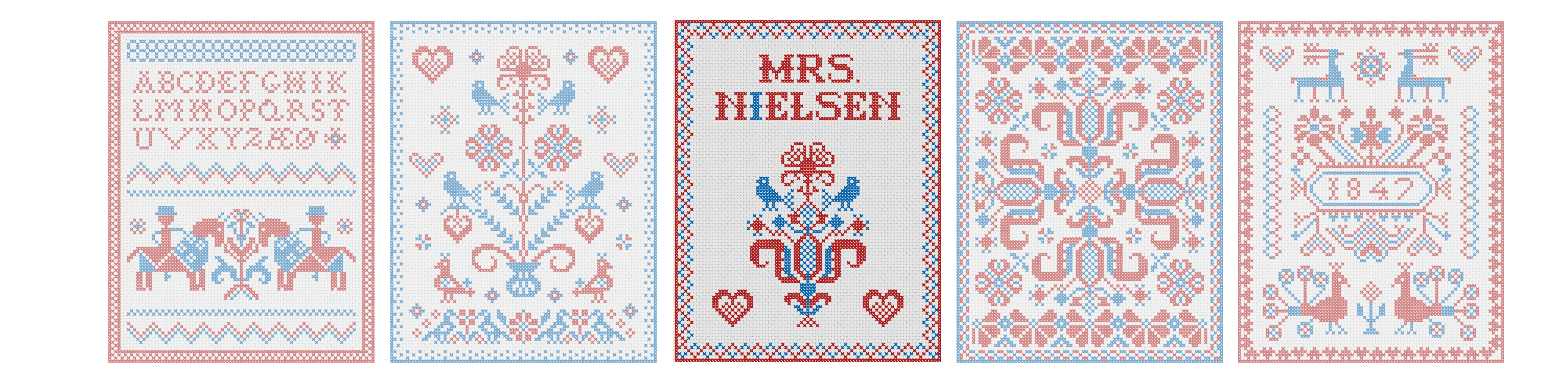 Norwegian Embroidery Patterns Mrs Nielsen Embroidery Scandinavian Cross Stitch Embroidery Patterns