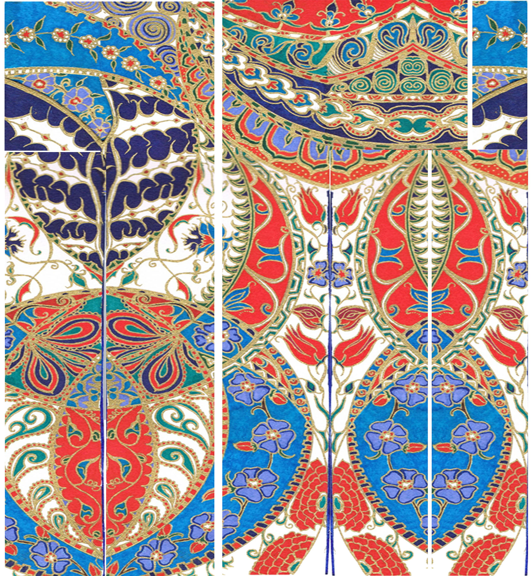 Ottoman Embroidery Patterns 15th And 16th Century Ottoman Kaftan Design