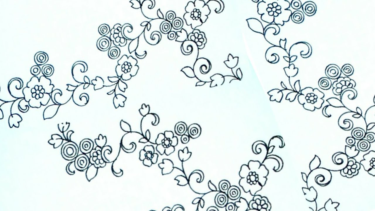 Paisley Embroidery Patterns Embroidery Designs Drawing At Paintingvalley Explore