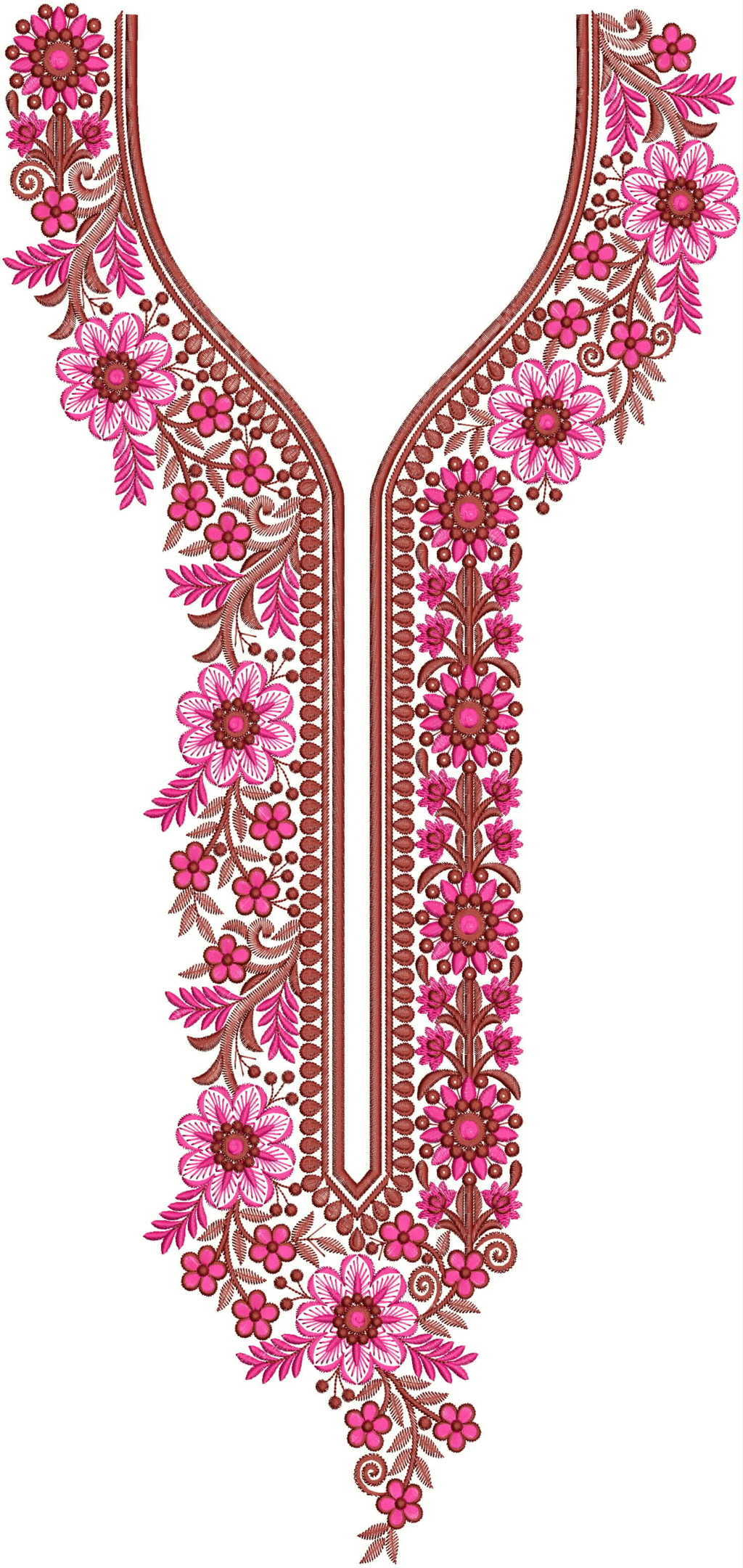 Paisley Embroidery Patterns Neck Embroidery Designs Kurti Embroidery Design Online Download