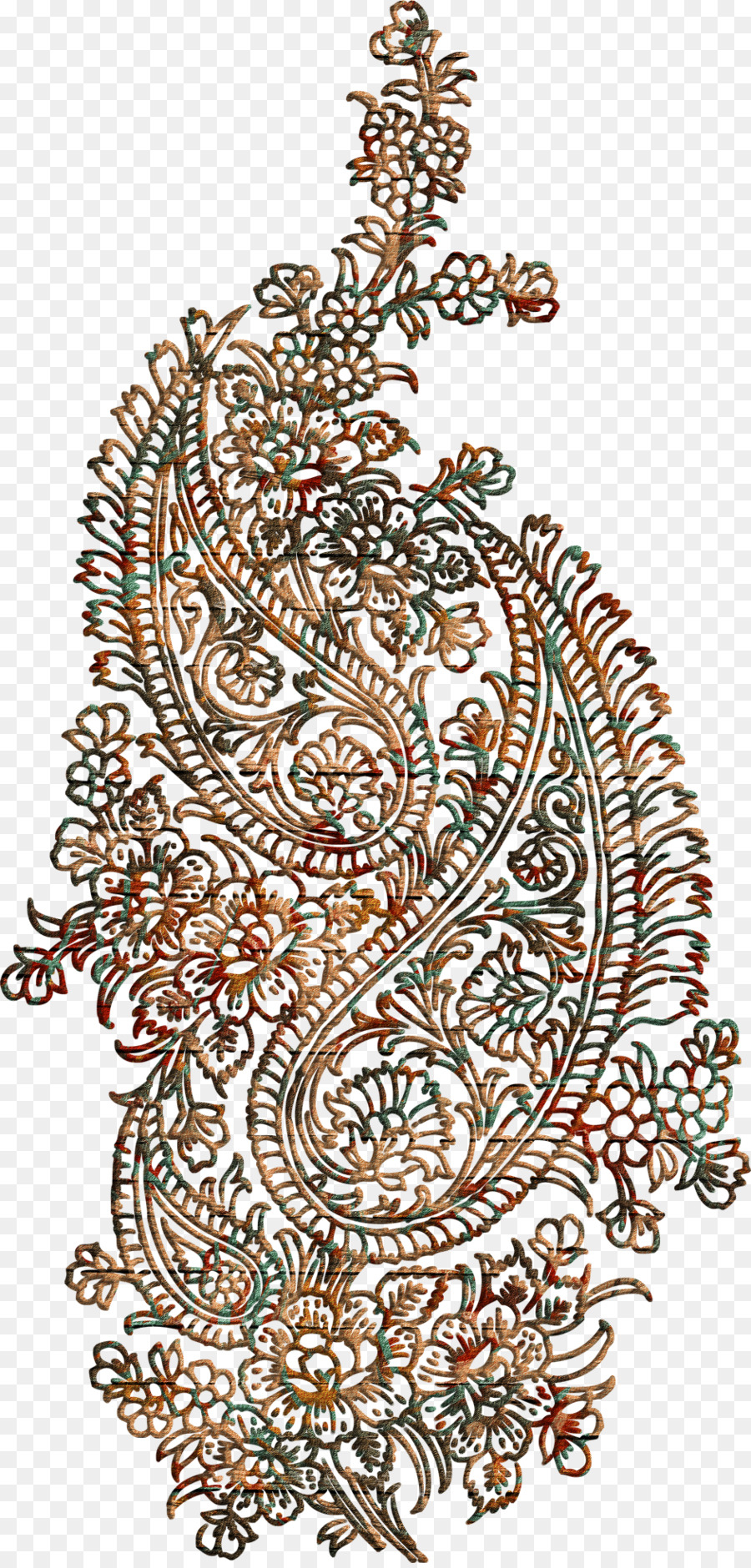 Paisley Embroidery Patterns Tree Stencil Png Download 9411959 Free Transparent Paisley Png