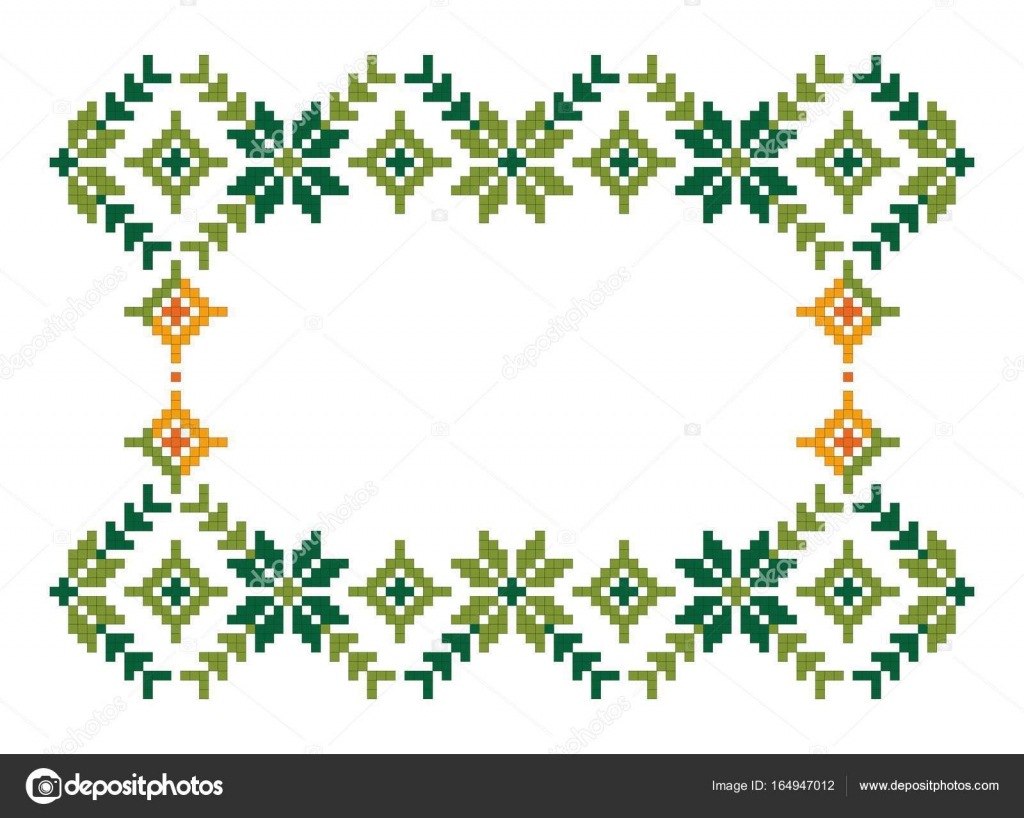 Patterns For Embroidery Geometric Pattern Embroidery Abstract Patterns Stock Vector