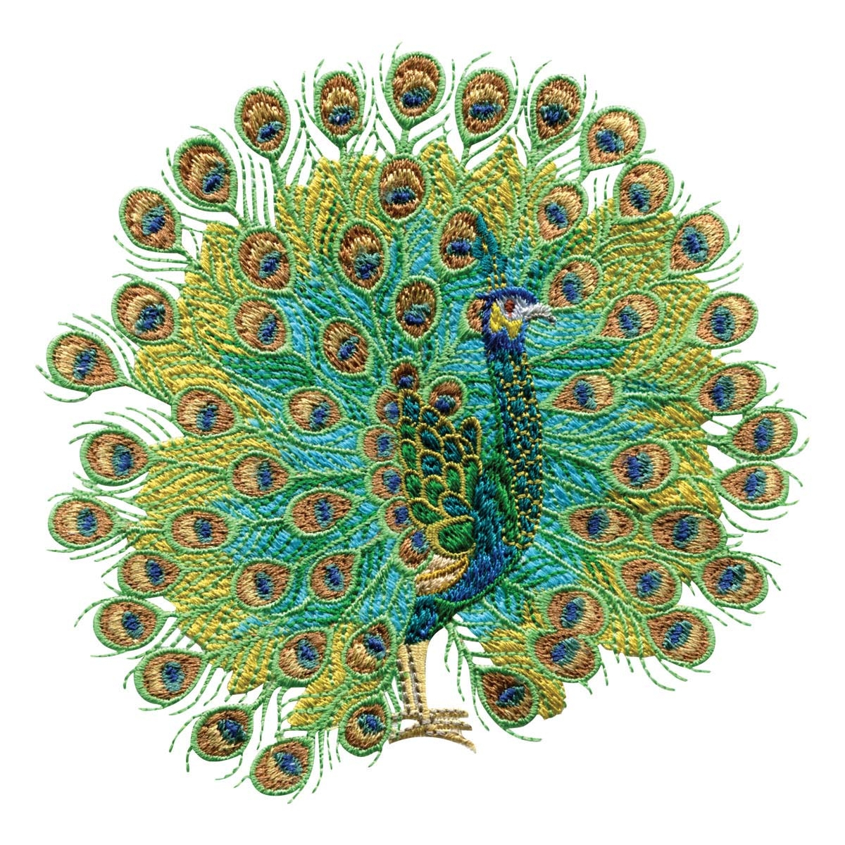 Peacock Embroidery Pattern Peacock Embroidery Design