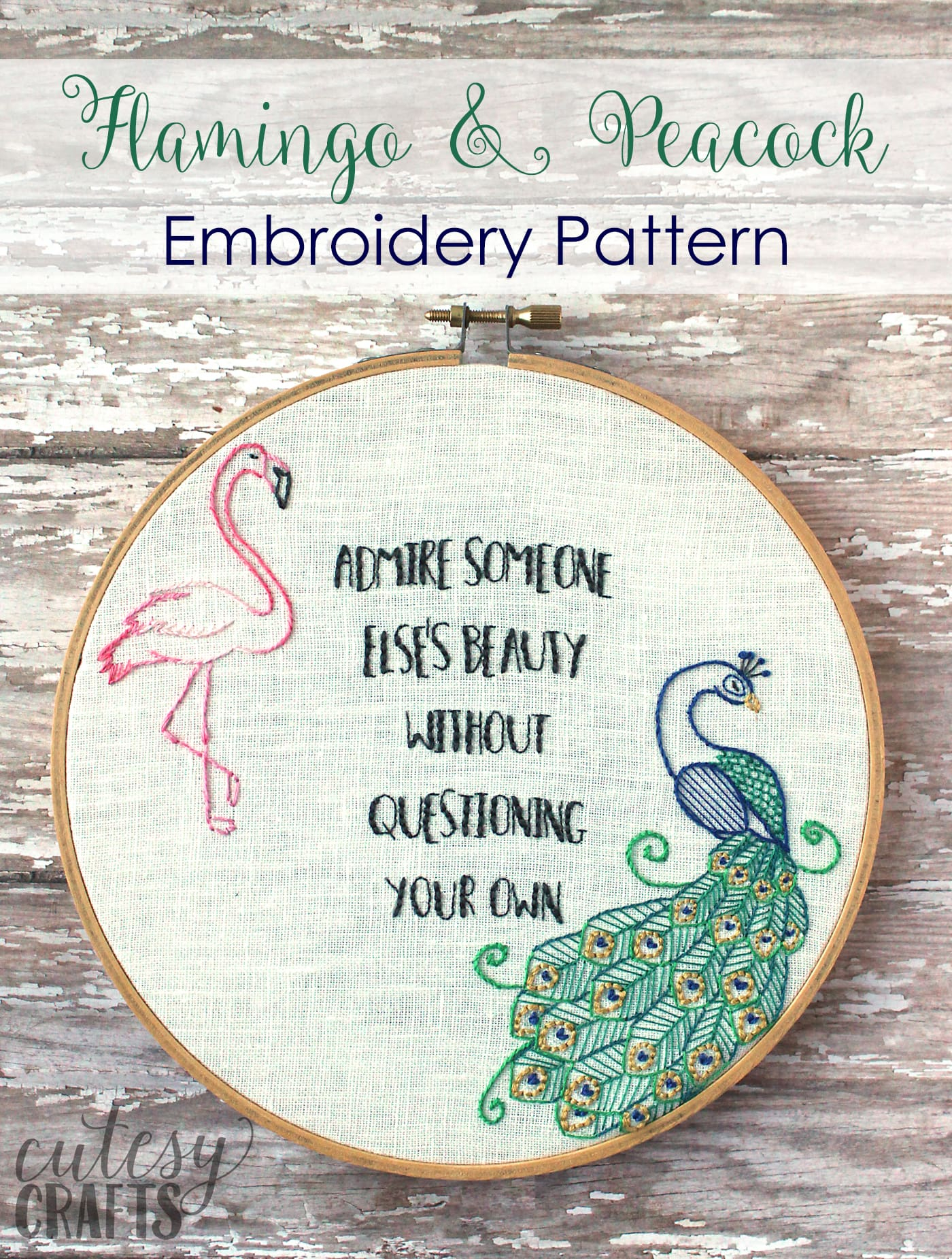 Peacock Embroidery Patterns Flamingo And Peacock Free Embroidery Pattern The Polka Dot Chair