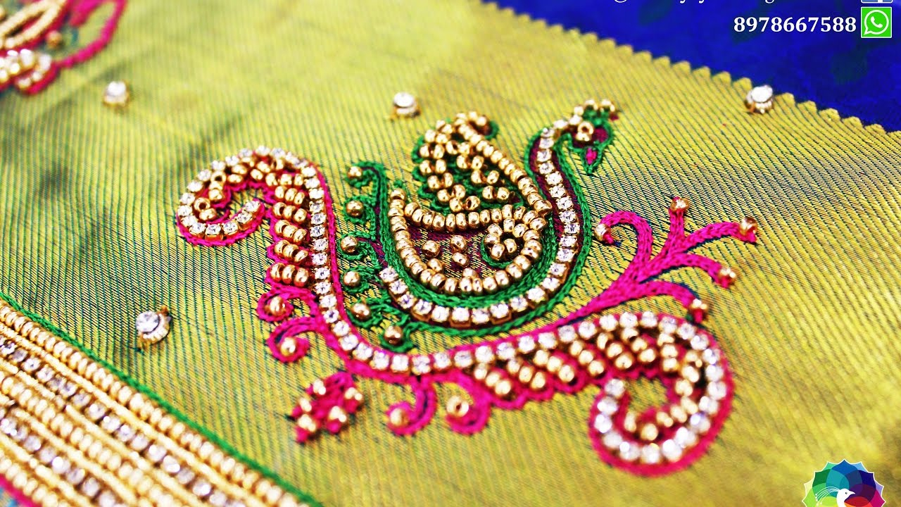 Peacock Embroidery Patterns Peacock Designs In Various Hand Embroidery
