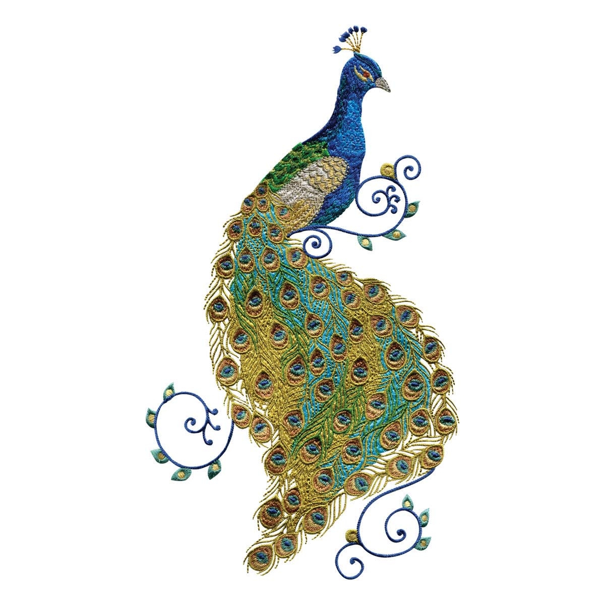 Peacock Embroidery Patterns Peacock Embroidery Design
