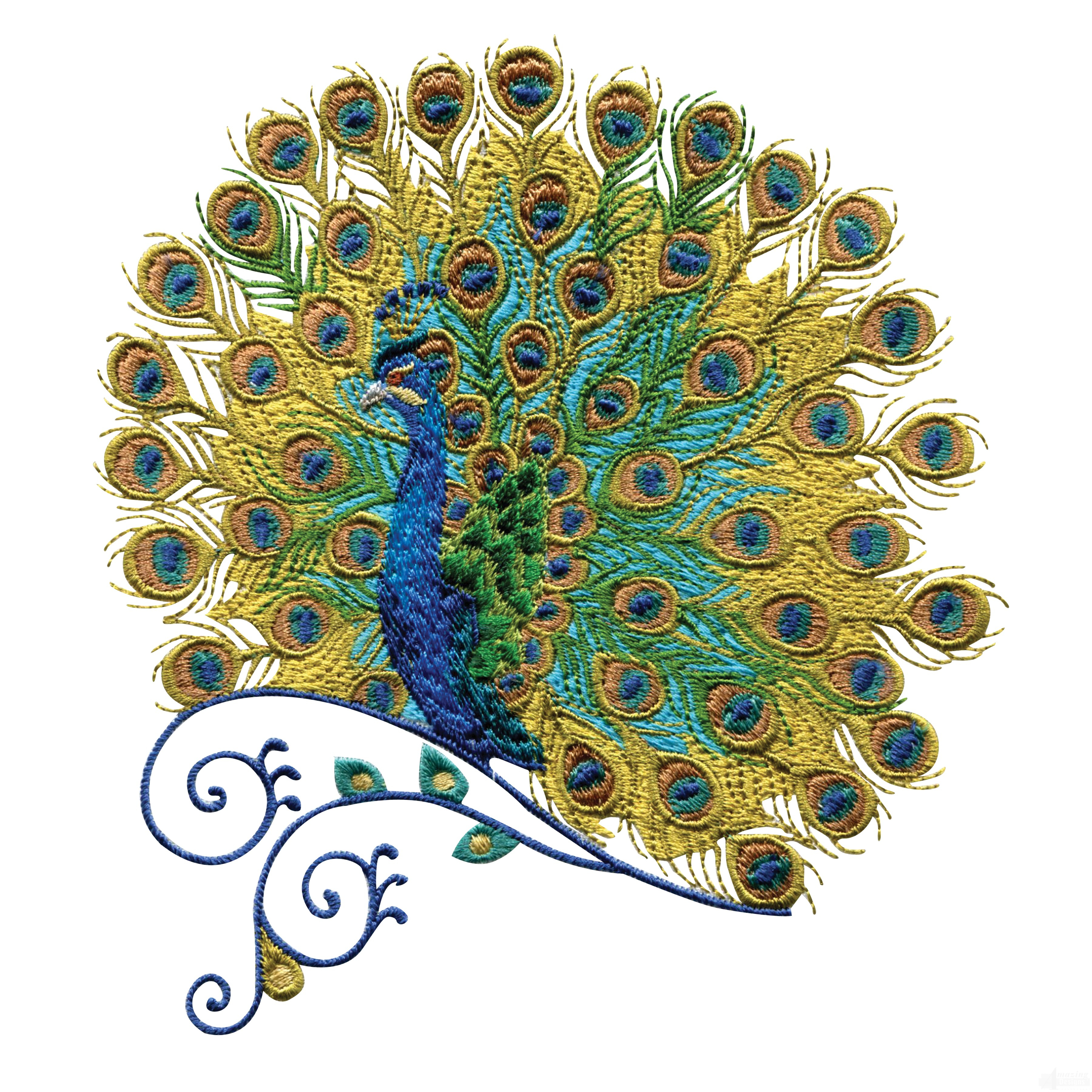 Peacock Hand Embroidery Pattern Embroidery Designs Aynise Benne