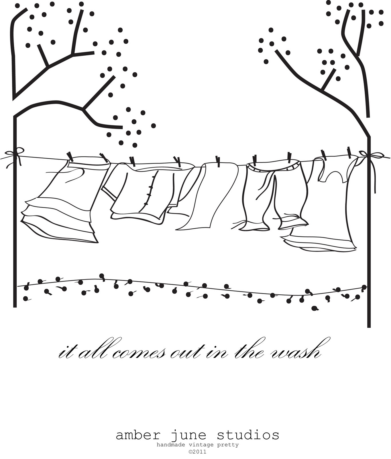 Printable Embroidery Patterns Amber June Studios Embroidery