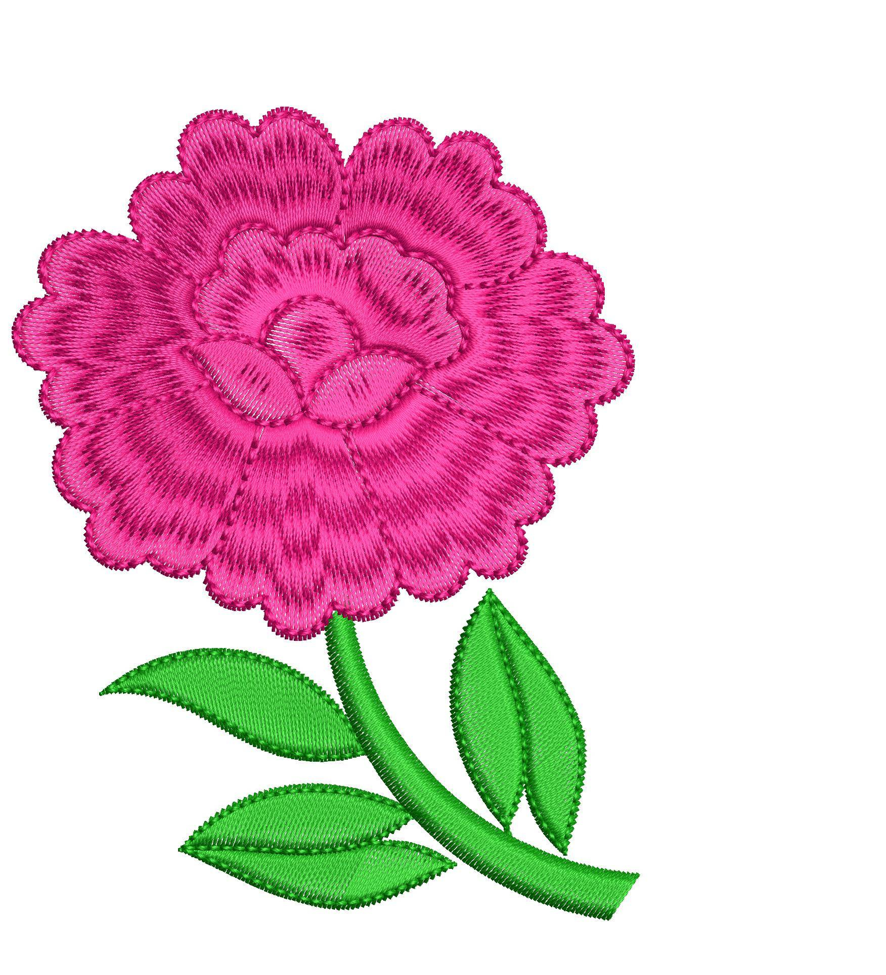 Rose Embroidery Pattern Beautiful Rose Embroidery Design