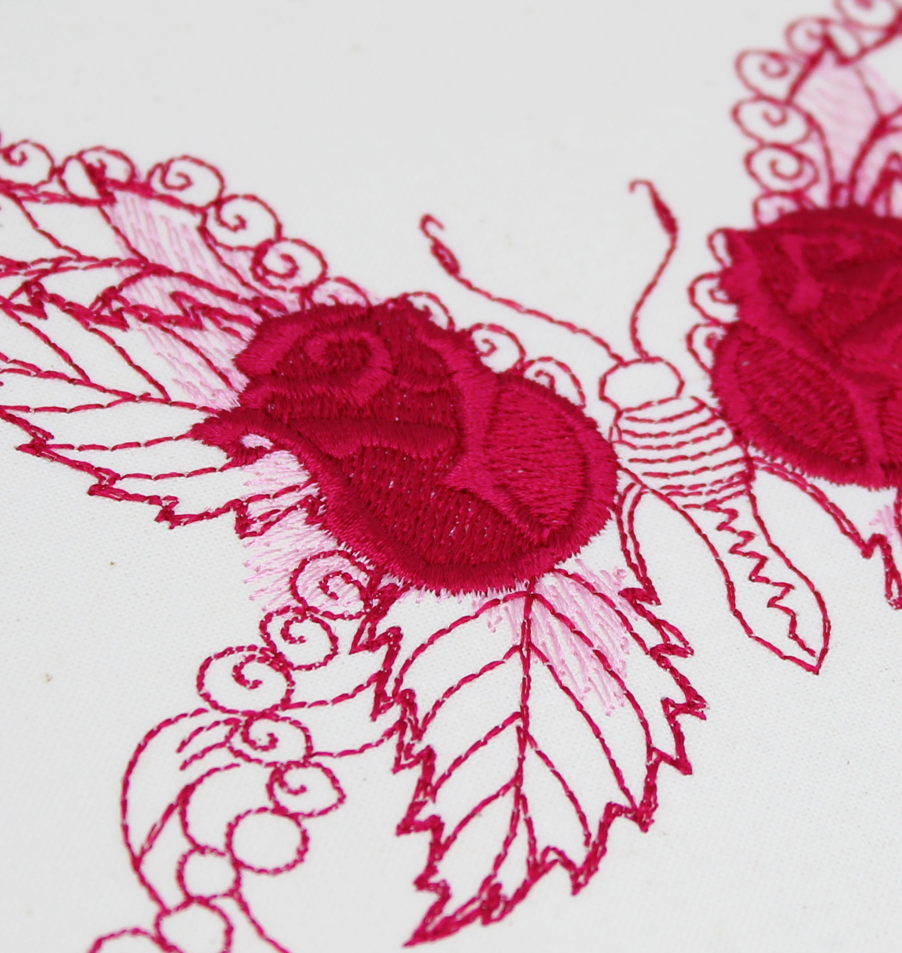 Rose Embroidery Pattern Embroidery Design Butterfly Rose