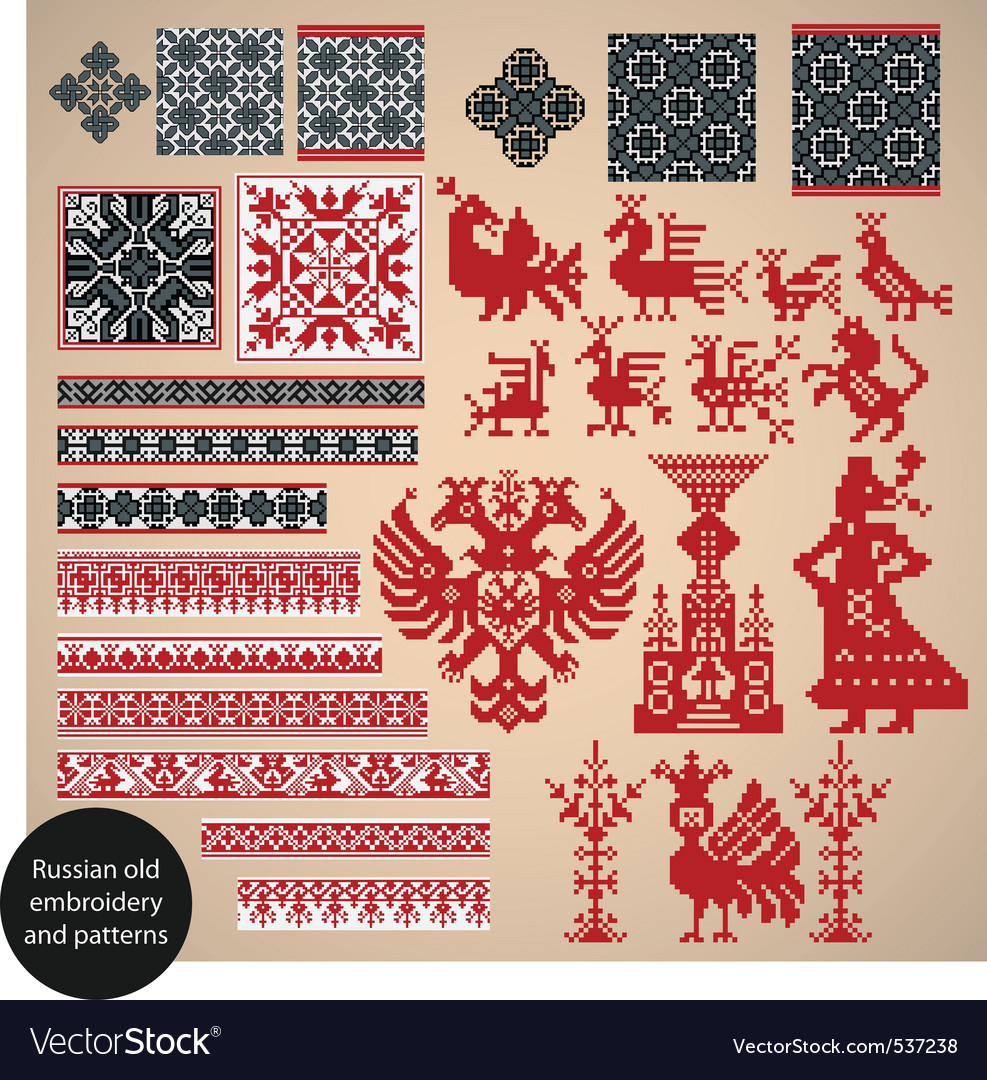 Russian Embroidery Patterns Russian Old Embroidery