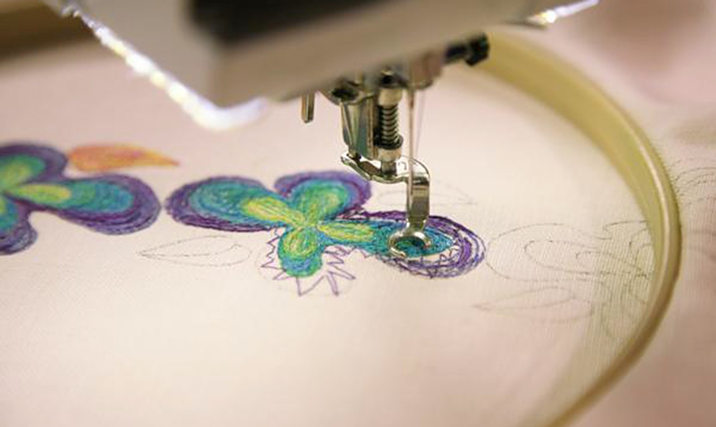 Sewing Machine Embroidery Patterns How To Free Motion Machine Embroider