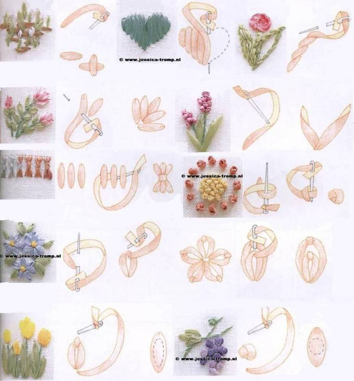 Silk Ribbon Embroidery Patterns Emys Gallery Silk Ribbon Embroidery Techniques