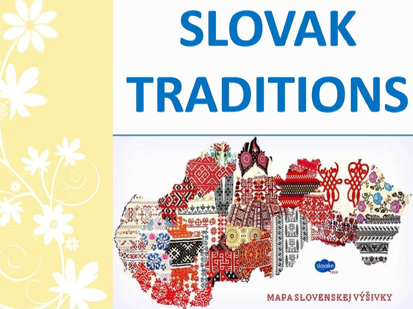 Slovak Embroidery Patterns Calamo Slovak Traditions