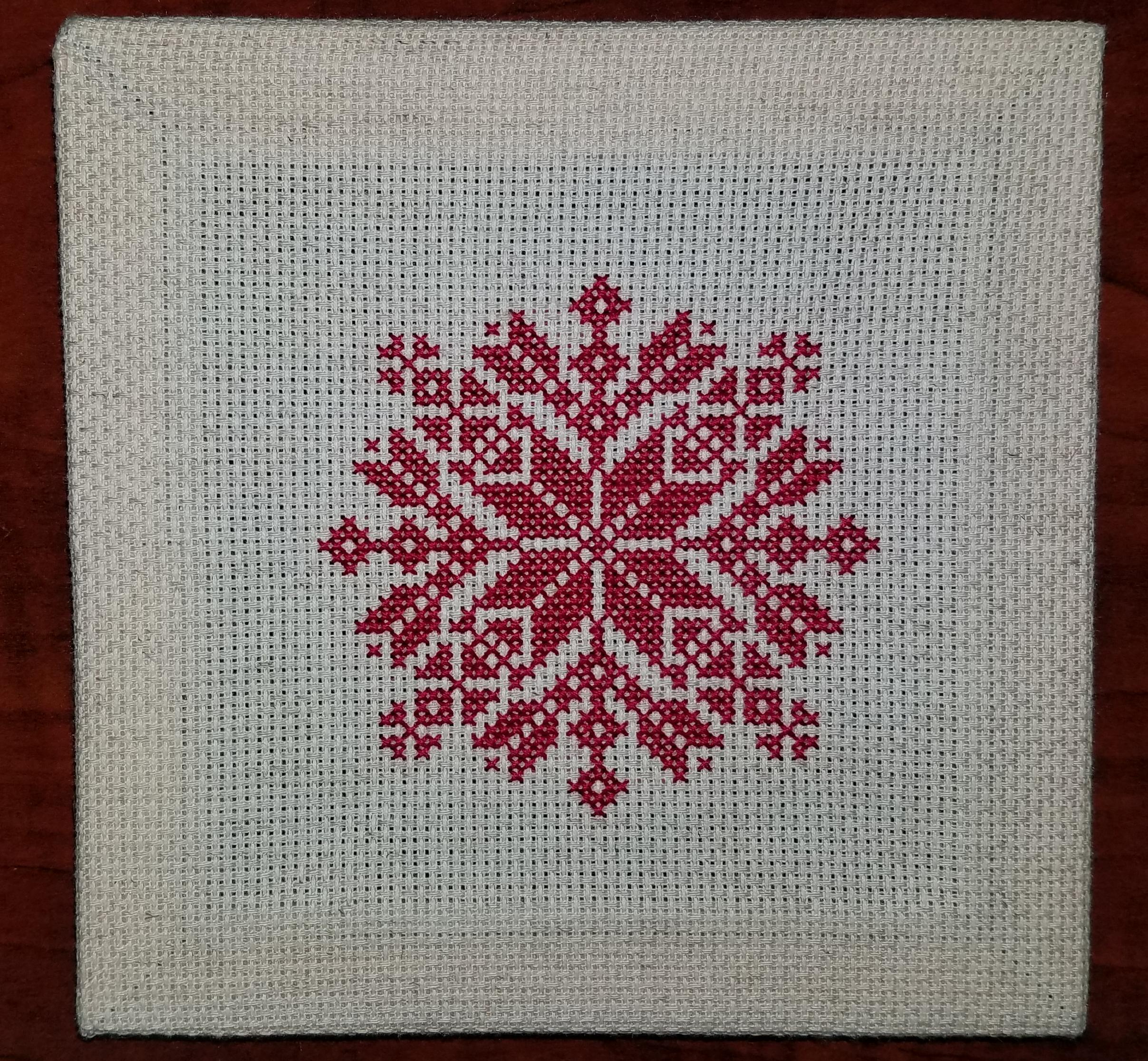 Snowflake Embroidery Pattern Fo Free Snowflake Pattern From Modern Folk Embroidery Great For A