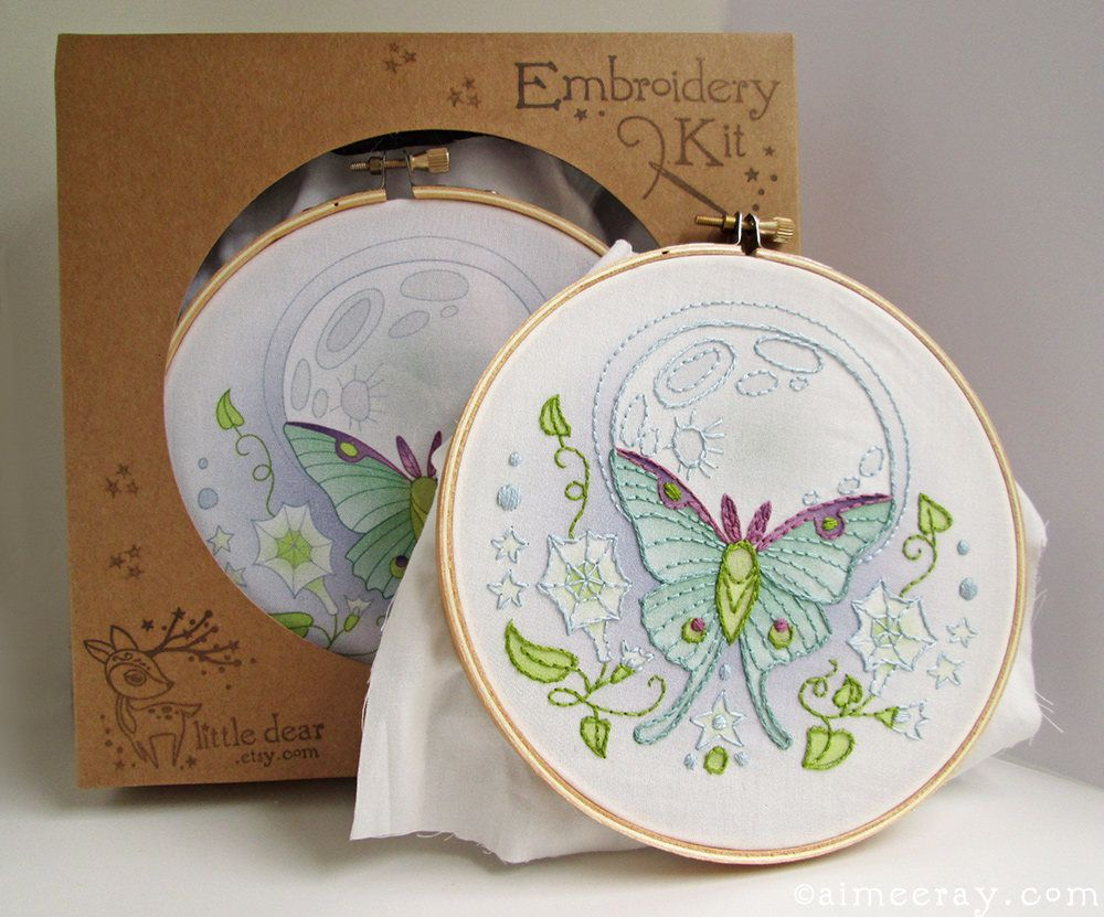 Stamped Embroidery Patterns The Best Embroidery Kits To Buy For Beginners