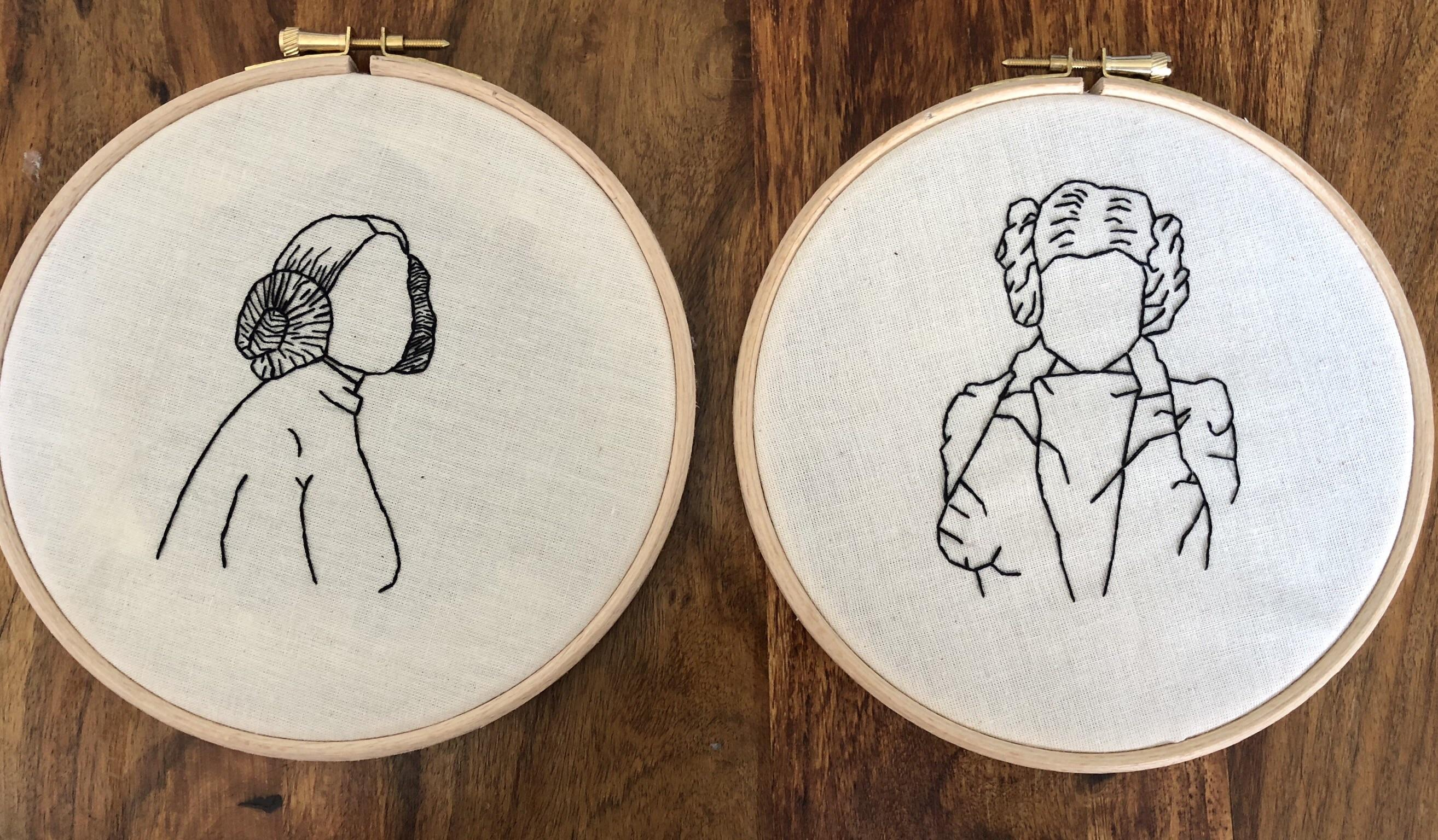 Star Wars Embroidery Pattern Fo I Made My Brother In Law Some Star Wars Themed Pictures As My