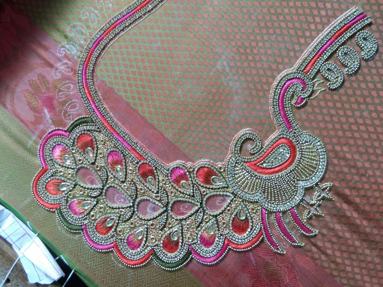 Stone Embroidery Patterns Gown Stitching Tailors In Bangalore For New Patterns At Best Charges