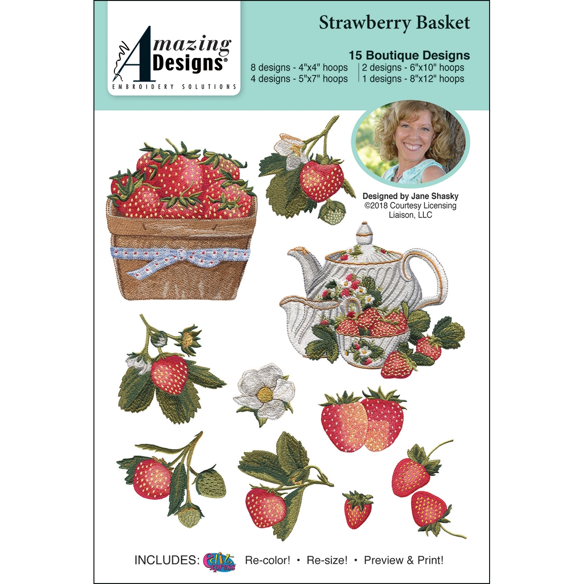 Strawberry Embroidery Pattern Strawberry Basket Embroidery Designs
