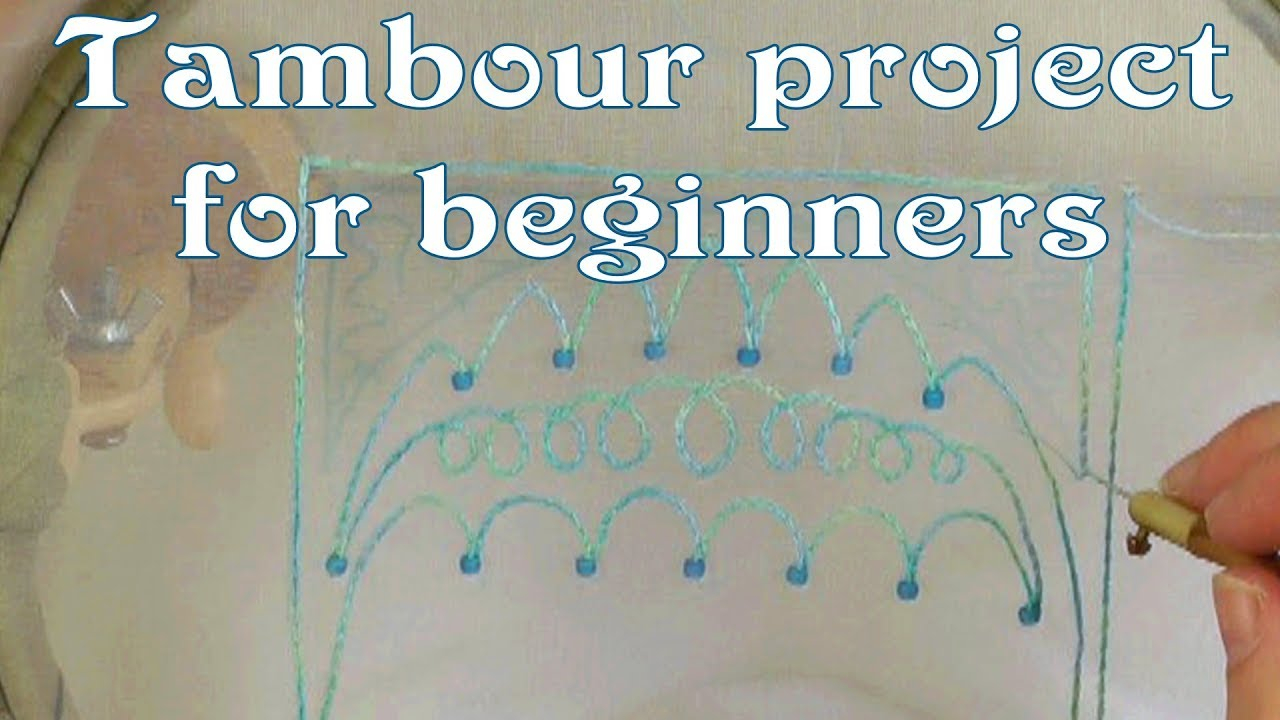 Tambour Embroidery Patterns Tambour Embroidery Project For Beginners
