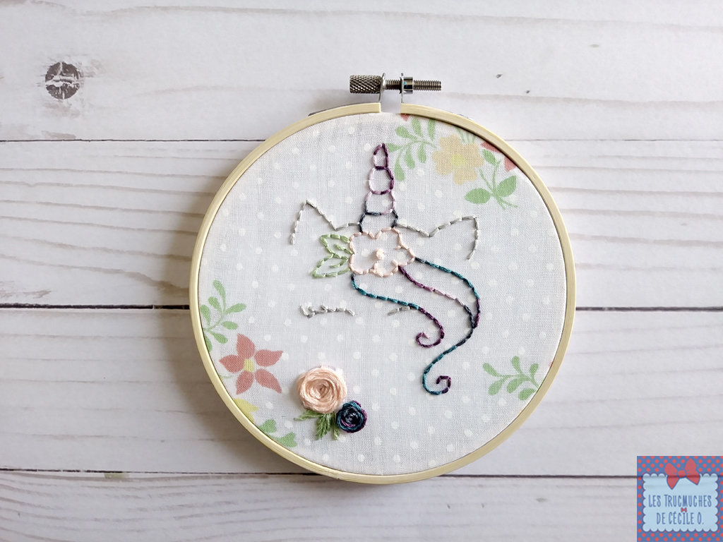 Tambour Embroidery Patterns Unicorn Hoop Embroidery Hoop Unicorn Wall Decor Tambour Embroidery Wall Decoration Wall Decoration Wall Decor