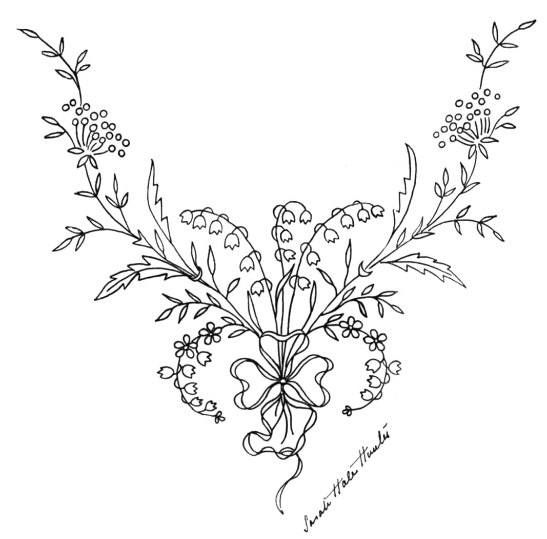 Transfer Embroidery Pattern Free Pattern Friday Lily Of The Valley Embroidery Designs Q Is